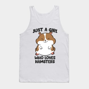 this girl loves Hamster Tank Top